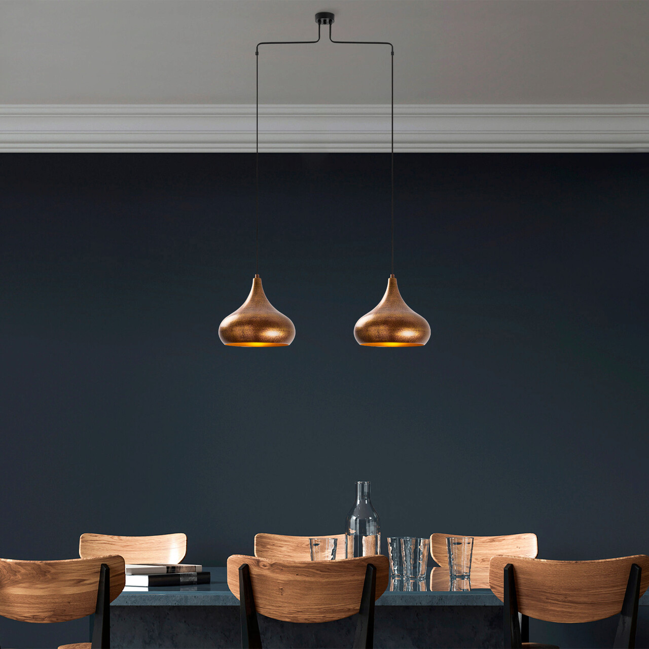 Lustra, Fulgor, 942FLG1479, Metal, Patina - 1 | YEO