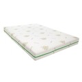 Pachet saltea Bedora Confort Relax Aloe Vera 180 x 190 x 17 cm + pilota + perne, spuma memory