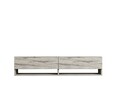 Comoda TV, Asse Home, Arges, 141x31x30 cm, PAL , Travertin