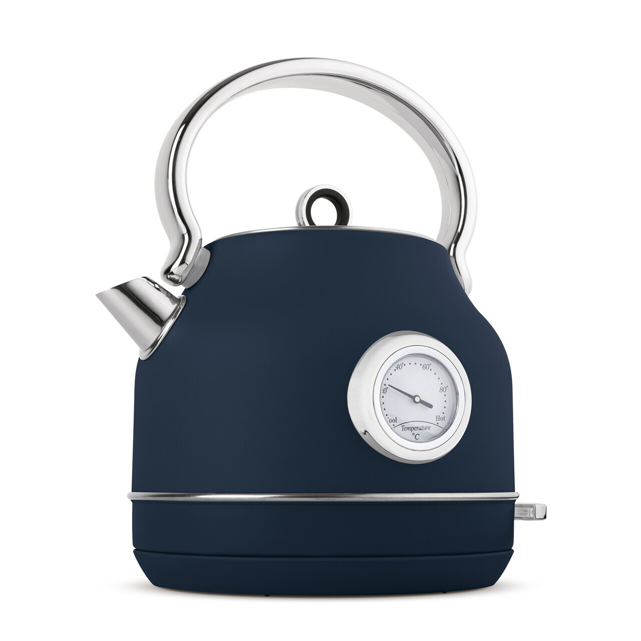 Ceainic electric cu termometru Berlinger Haus, Deep Sea, 1.7 L, inox 18/10, albastru mat/argintiu - imagine 3