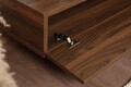 Mobilier pentru living Nirvana, Furny Home, 3 piese, 180x29.5x40.6 cm, alb/natural