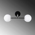 Aplica de perete, Sheen, 521SHN2183, Metal, Negru
