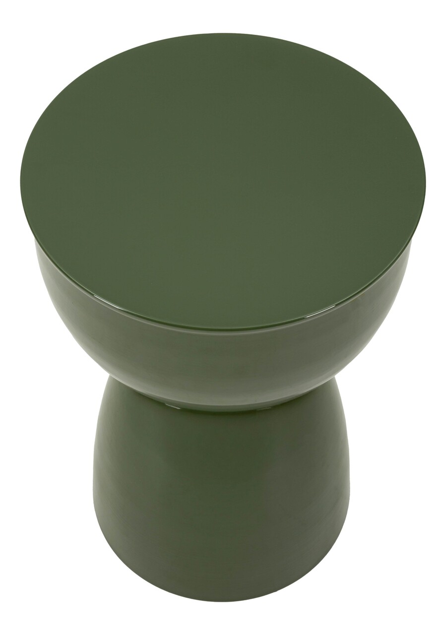 Masuta de cafea, Mauro Ferretti, Yao, 31x46 cm, metal, verde - view 4