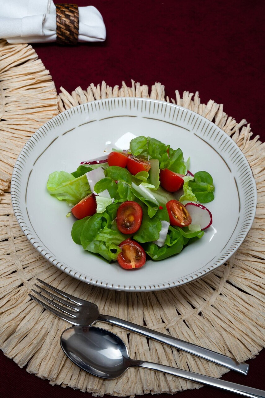 Set de boluri pentru salată, Hermia, 858CMR1511, Portelan, Multicolor - view 2