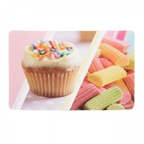 Suport pentru farfurie candy, heinner, 23 x 43 cm, plastic, multicolor