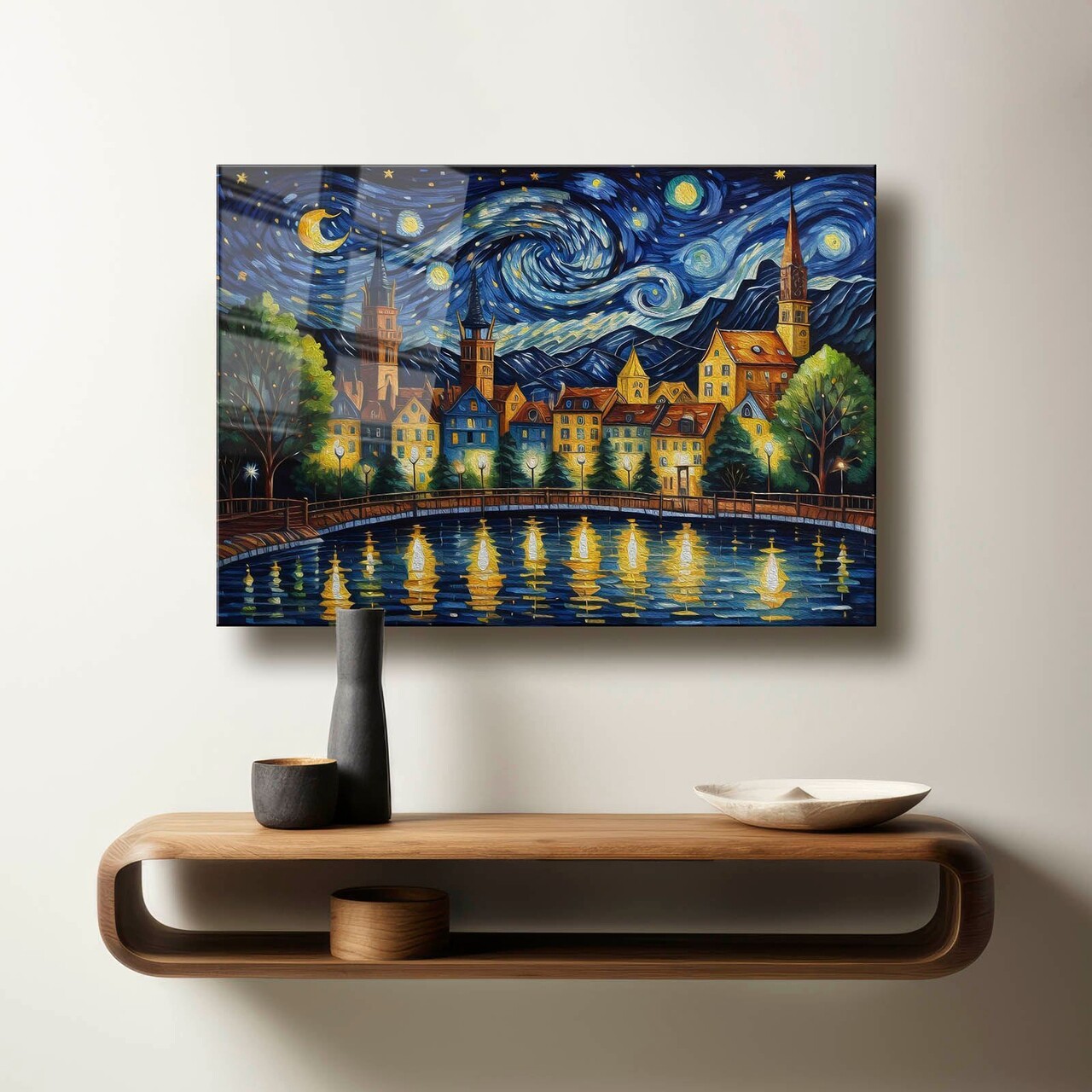 Tablou decorativ Camtbl-041 50 x 70 cm Multicolor