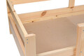 Patut pentru copii Baby Nest, Dekzy, Plus 105, 196x96x55 cm, Stejar