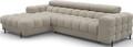 Coltar extensibil dreapta 3 locuri ELTAP, LT-18AU, Felro, 285x181x93 cm, lemn/poliester, bej inchis