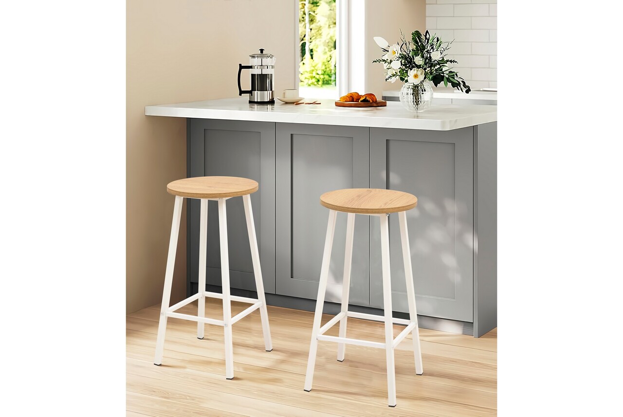 Scaun, Hanah Home, Mora, 32x65x32 cm, Alb - view 3