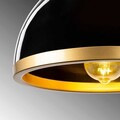 Lustra, Fulgor, 942FLG1302, Metal, Negru