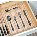 Organizator tacamuri pentru sertar bucatarie Linus, iDesign, 26.5x35x5.7 cm, plastic