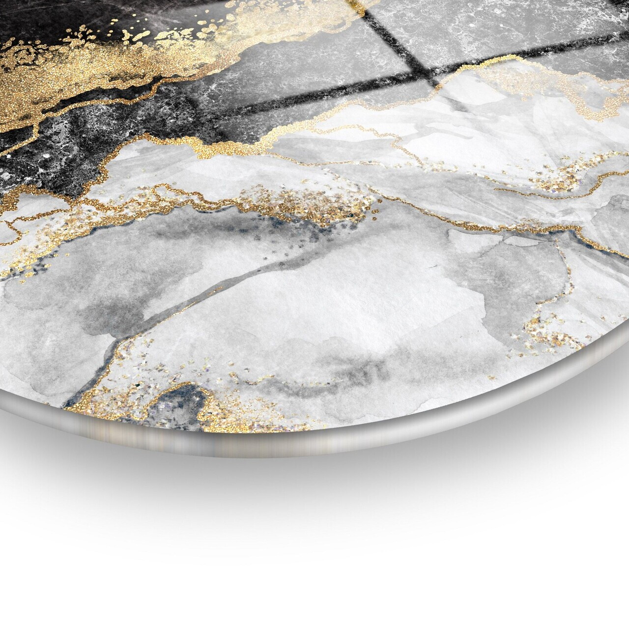 Tablou decorativ, UV-1133, Diametru: 60 cm, Multicolor — imaginea 7