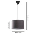 Lustra, FullHouse, 390FLH2162, Metal, Antracit