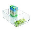 Organizator pentru frigider Linus Binz, iDesign, 3 compartimente, 18x28x9 cm