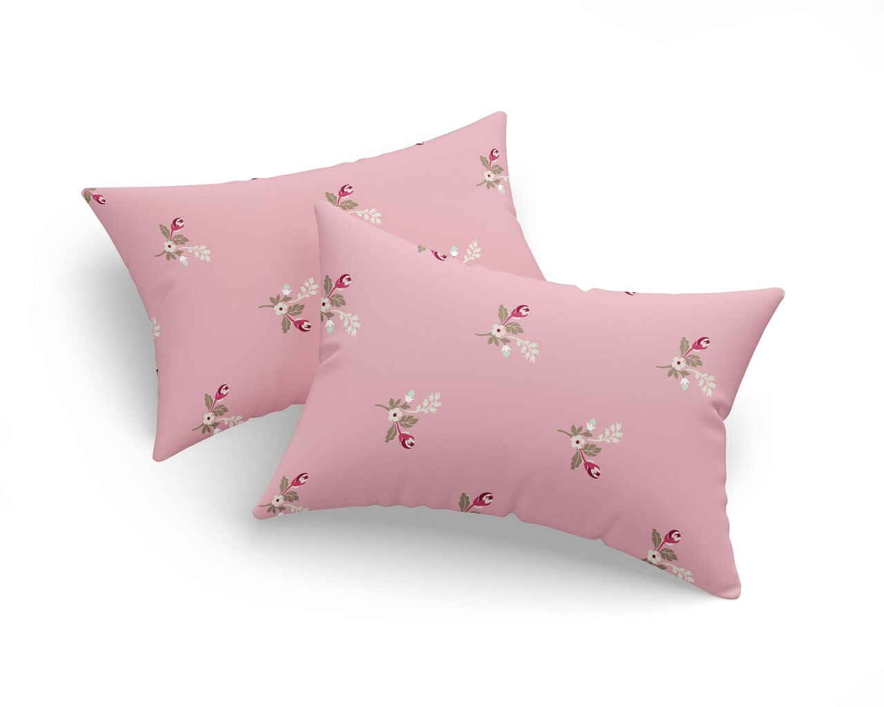 Set 2 fete de perna, Alanur - Pink, Eponj Home, 65% bumbac/35% poliester