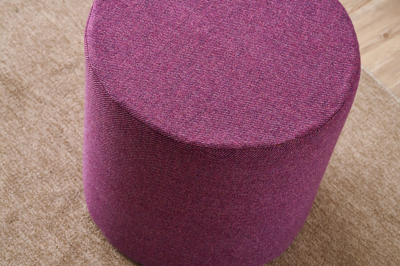Taburet, Atelier del Sofa, 825BLC5113, Lemn, Lila - view 3