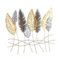 Decoratiune de perete, Kosmer, Metal, Dimensiune: 75 x 80 x 5 cm, Multicolor