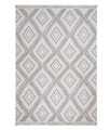 Covor, 22997A , 60x100 cm, Bumbac, Alb / Bej