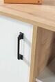 Consola, Hanah Home, Şile 4111, 100x83x44 cm, PAL, Stejar Safir / Alb