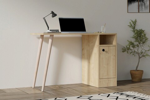 Birou, Asse Home, Calvin, 110x74x50 cm, Stejar 110x74x50