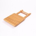 Set mobilier de gradina 3 piese, Meya Dekor, My001A, Lemn de fag, Natural / Crema