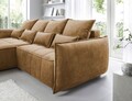 Coltar extensibil stanga 4 locuri ELTAP, LT-45TOS, Campo, 265x196x88 cm, lemn/poliester, mustar