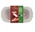 Recipient pentru prepararea omletei in cuptorul cu microunde, Snips, 0.75 L, polipropilena, rosu