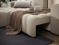 Coltar extensibil stanga 4 locuri ELTAP, Bon-227, Bonett, 250x175x92 cm, lemn/poliester, bej inchis
