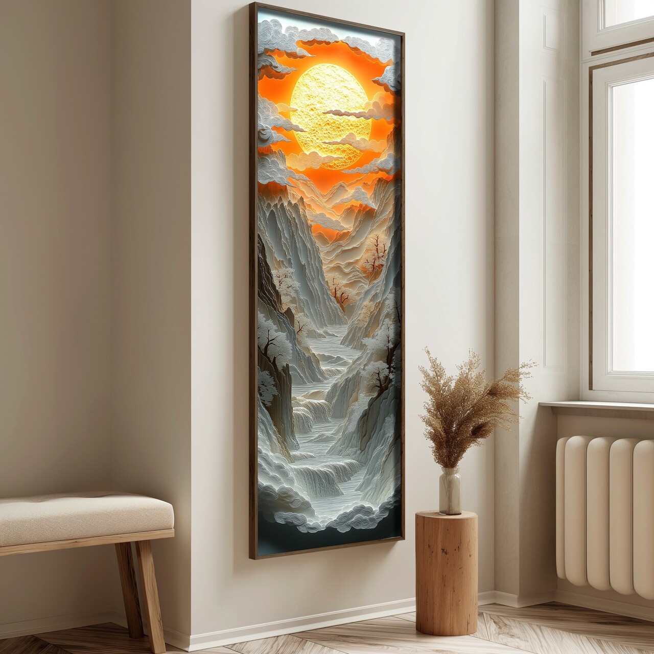 Tablou decorativ, EMR072, Lemn, Multicolor - view 5