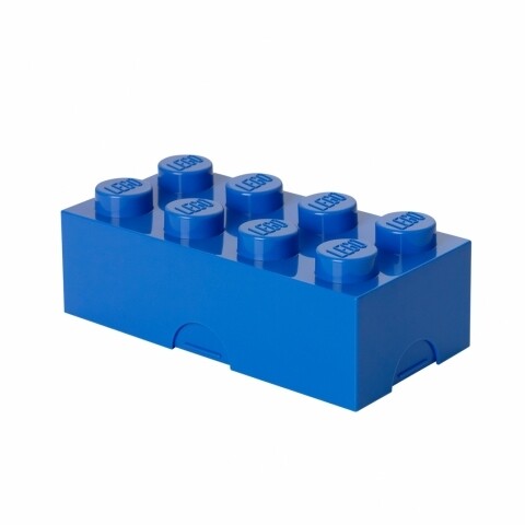 Cutie de depozitare Classic, LEGO, 950 ml, polipropilena, albastru