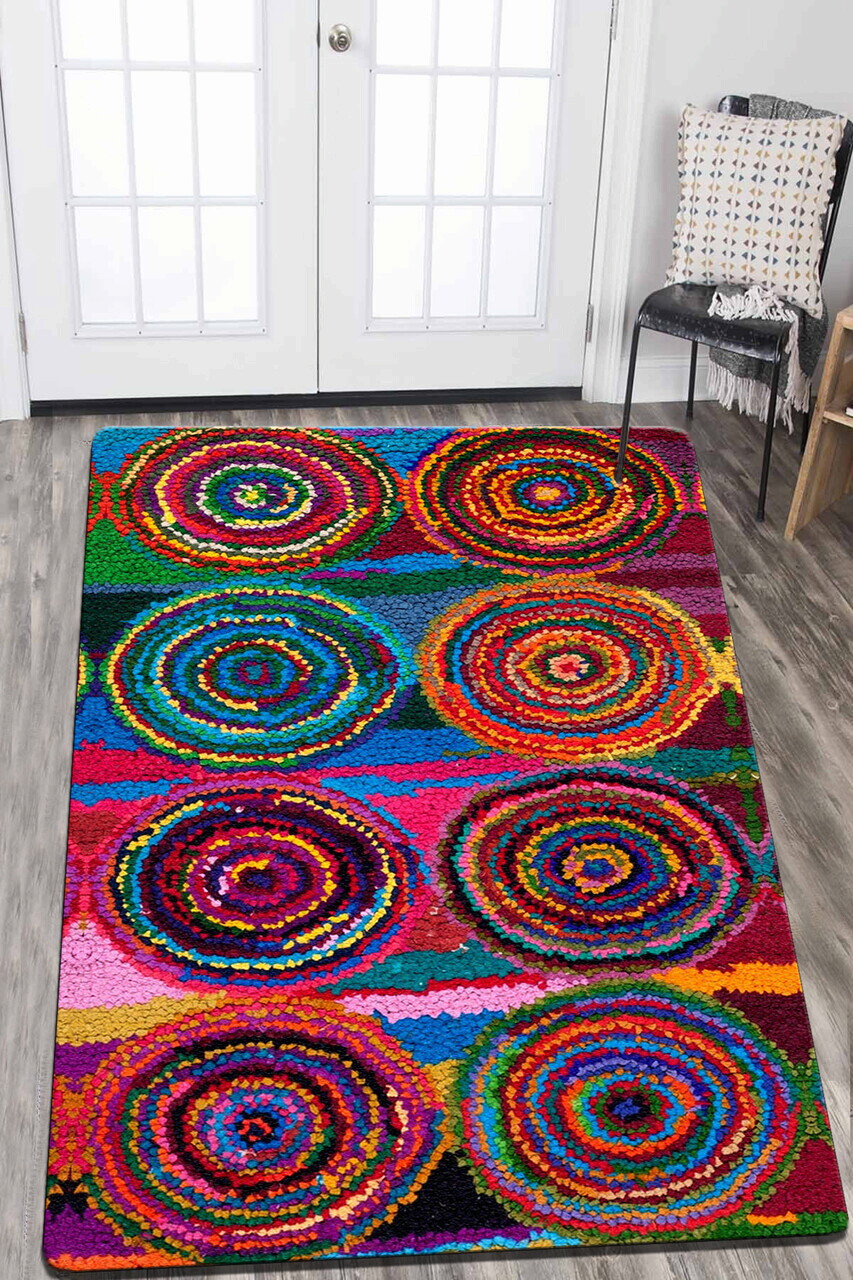 Covor, Boule Colore, 150x200 cm, Multicolor