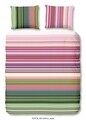 Lenjerie de pat pentru doua persoane Descanso Ryanna, 100% bumbac satinat, 3 piese, multicolora