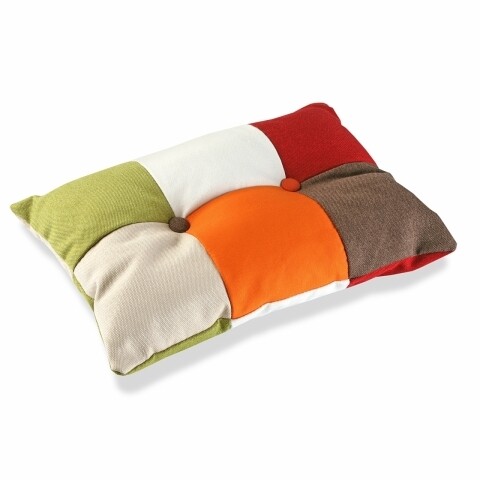 Perna decorativa Patchwork Fun, multicolor