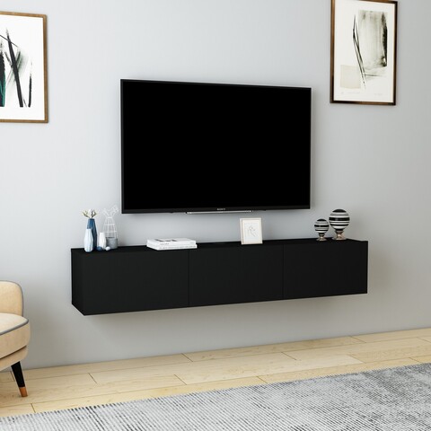 Comoda TV, Dovelle, Denby, Negru