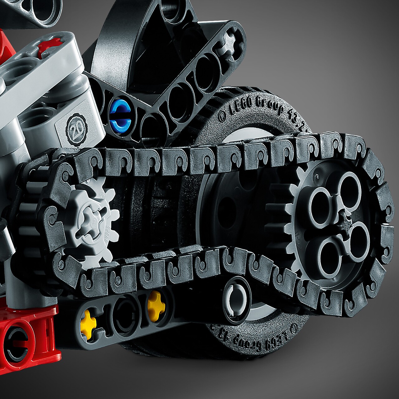 Motocicleta LEGO, Plastic