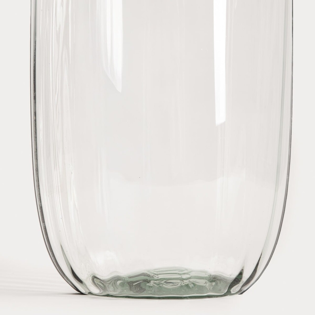 Vaza Luki, Homla, 13x45 cm, sticla, transparent - view 2