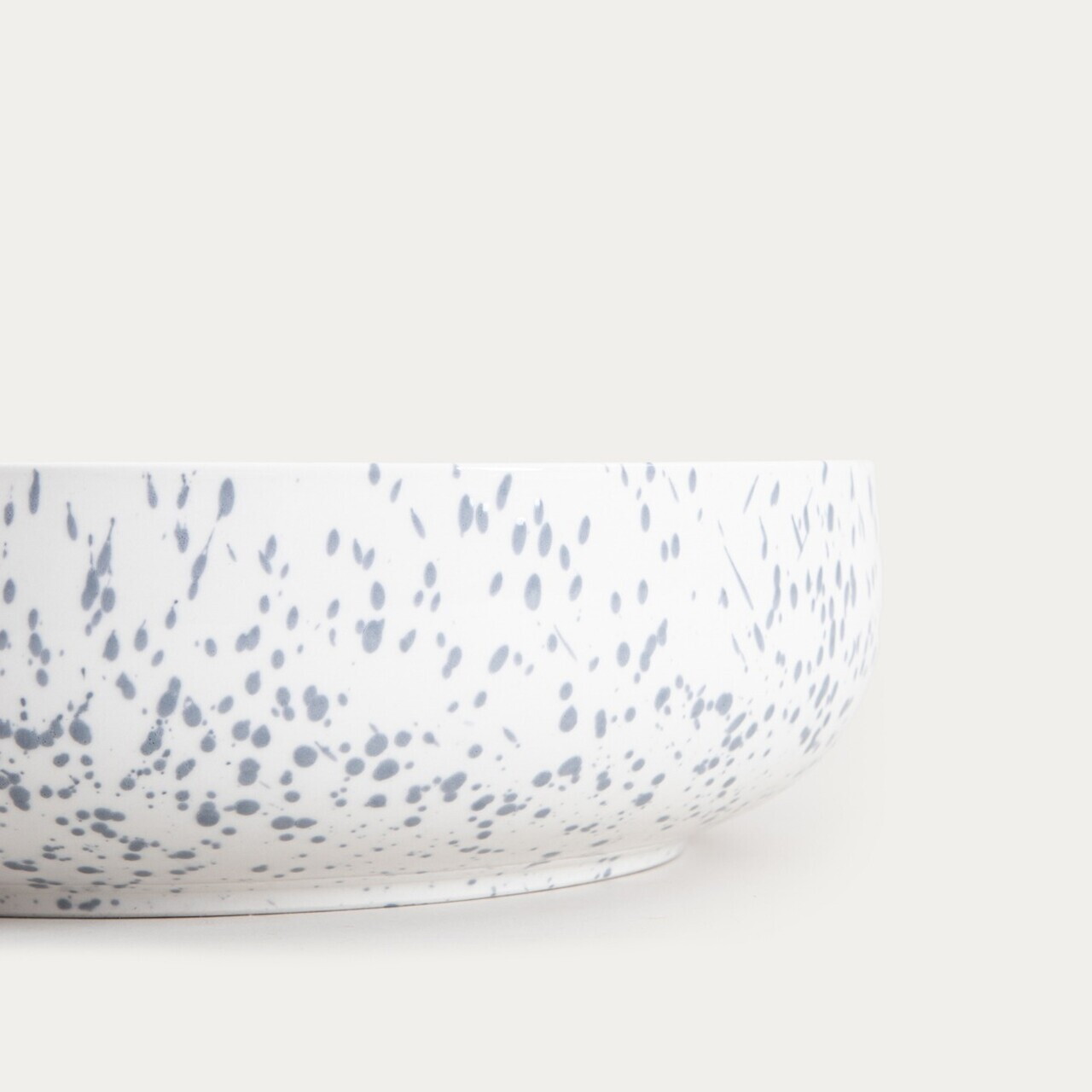 Bol Caviano, Homla, 29x9 cm, portelan, multicolor - view 4