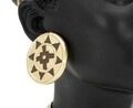 Statueta decorativa, Massai Woman, Mauro Ferretti, 21.5 x 27.5 x 45 cm, polirasina, negru/multicolor