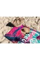 Prosop de plaja, Astacura, Beachfun 70, 70x130 cm, 70% poliester/30% poliamida, Multicolor
