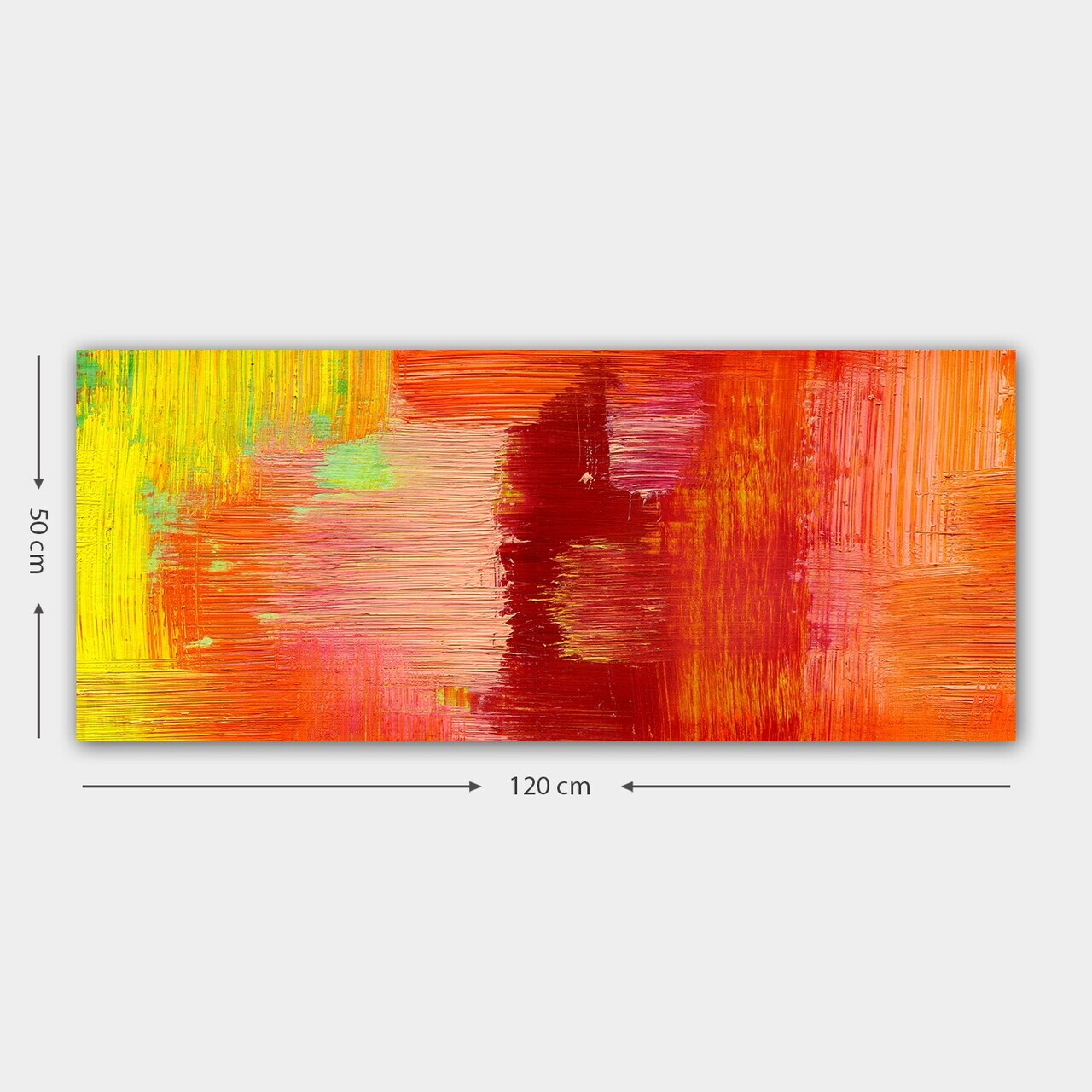 Tablou decorativ, YTY40428634_50120, Canvas, Rama din lemn (grosime 3 cm), Multicolor — imaginea 3