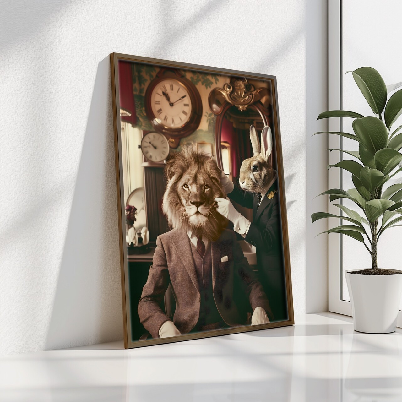 Tablou decorativ, GE051-L, Lemn, Multicolor - view 5