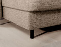 Coltar extensibil stanga 4 locuri ELTAP, LT-20AUB, Berrto, 306x165x100 cm, lemn/poliester, bej inchis