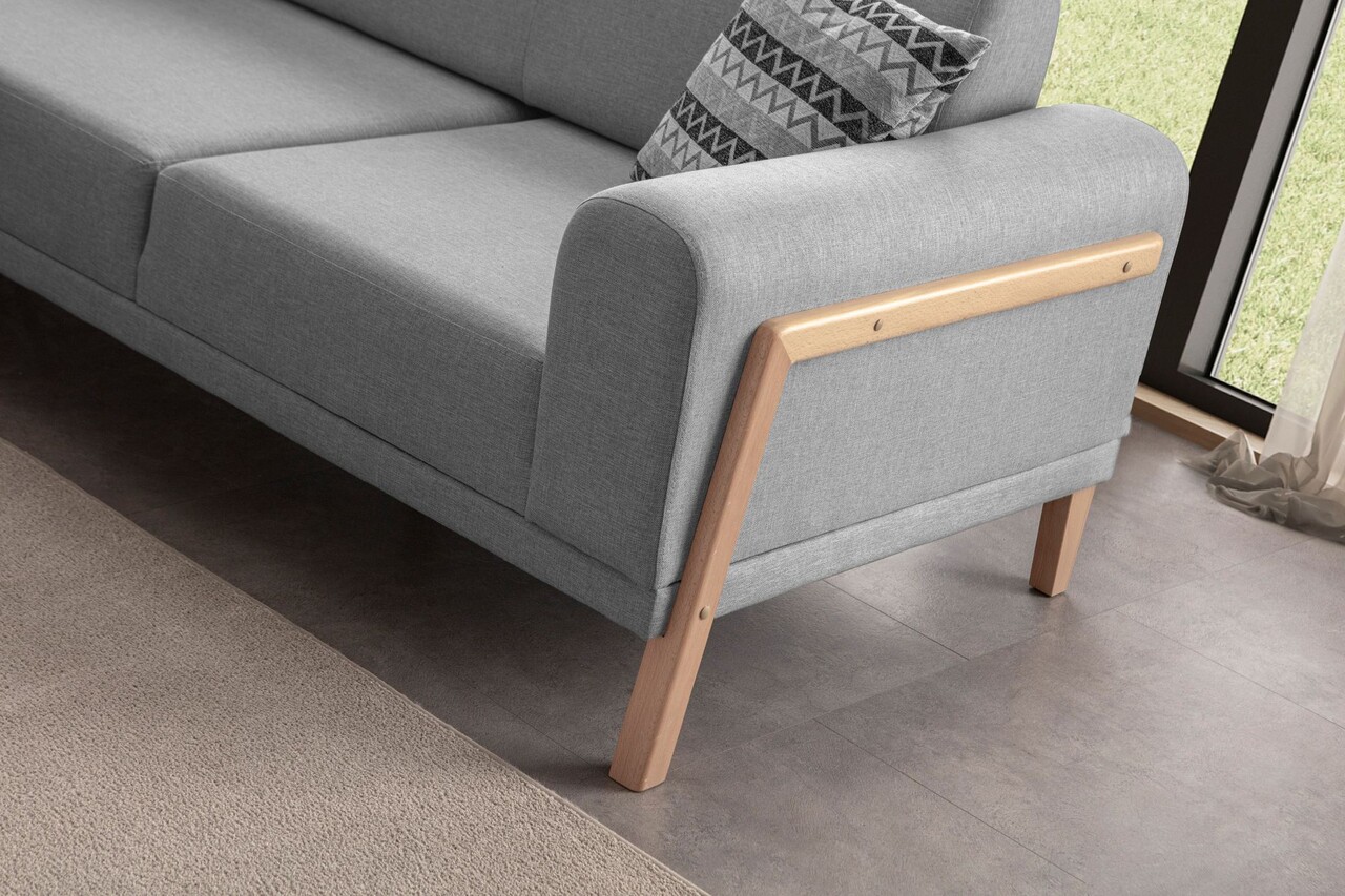 Coltar, Atelier del Sofa, 752EST1351, Lemn de carpen;PAL, Gri - view 7