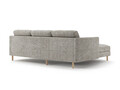 Coltar stanga 3 locuri, Eden, Micadoni, 250x150x90 cm, tesatura structurata, bej melange
