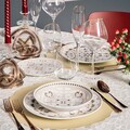 Set 6 pahare pentru vin Margot, Andrea Fontebasso, 430 ml, sticla, auriu/transparent