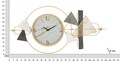 Ceas de perete Amy, Mauro Ferretti, 120x6x60 cm, fier/plastic, multicolor