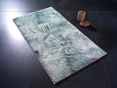 Covoras de baie Jungle, Confetti, 80×140 cm, verde Covoare