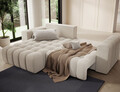 Coltar extensibil stanga 4 locuri ELTAP, Bon-219, Bonett, 250x175x92 cm, lemn/poliester, bej deschis