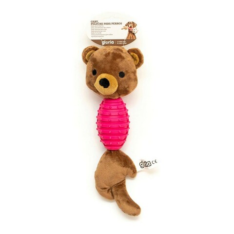 Jucarie cu sunet pentru caini gaby bear, gloria, 32 cm, poliester/cauciuc
