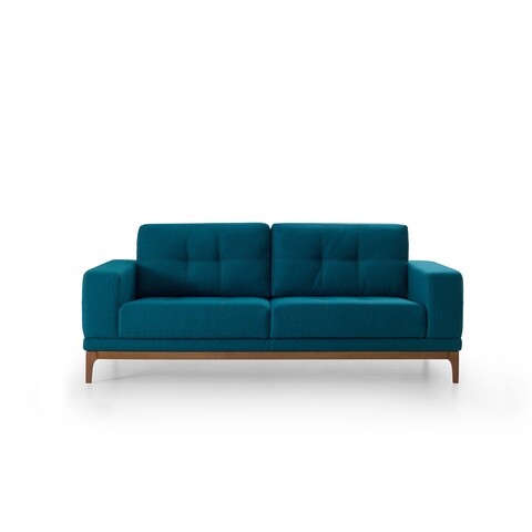 Canapea extensibila New Tulip, Ndesign, 2 locuri, 170x97x83 cm, lemn, albastru mezoni.ro